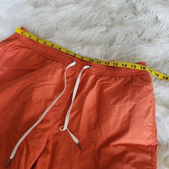Onia Swim Board Trunks Shorts Men's XL Mesh Lined 7" Orange Beach - Picture 11 of 13